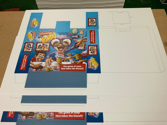 Product packaging printed deliverables